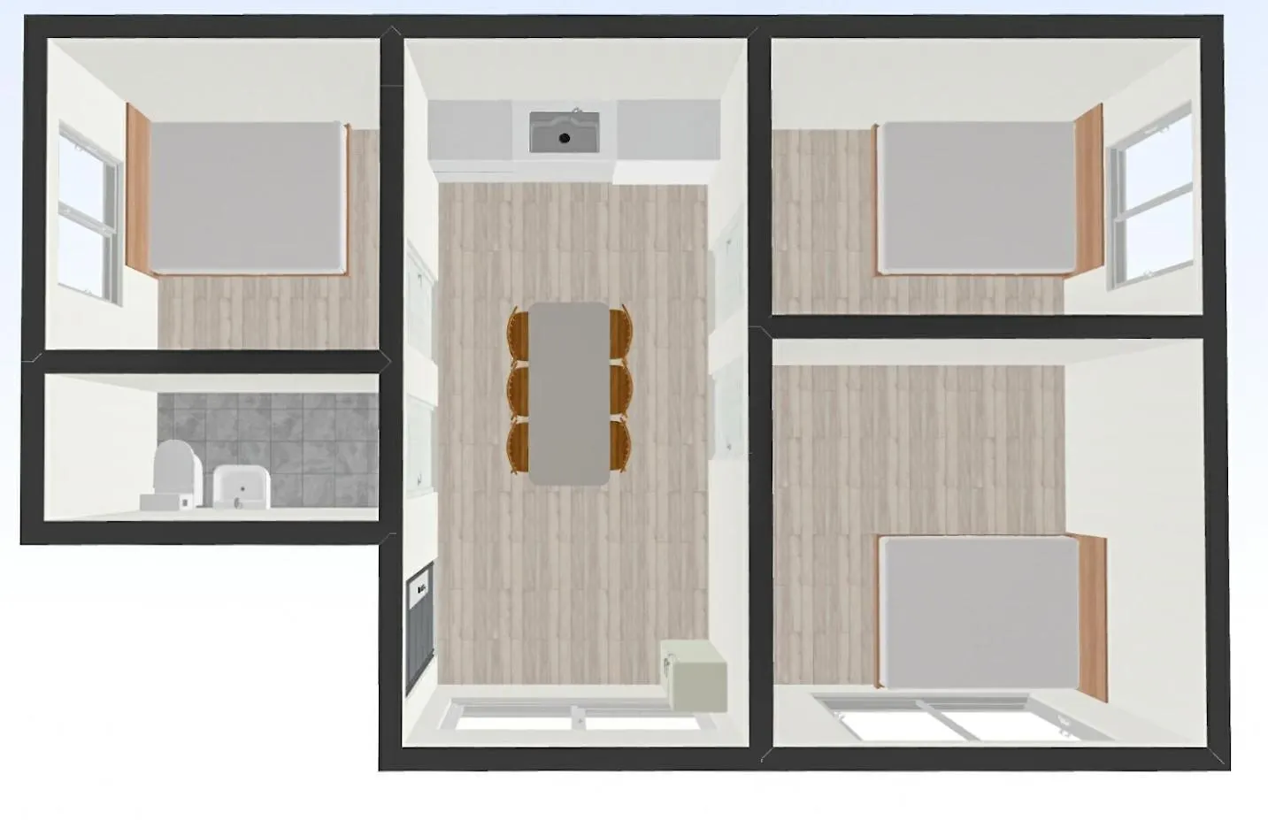 Apartment Fore Seongsu 3Rooms Seoul South Korea